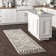 Adry Moroccan Shag Tasseled Cream/Charcoal Area Rug