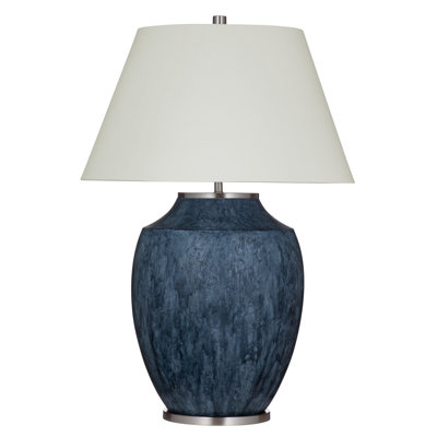 Liora 32" Ocean Blue Table Lamp