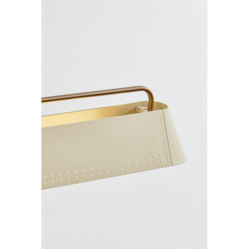Applique pour tableau 2 lumières Otelia, H 5,5 po x l 18,5 po x P 18,5 po