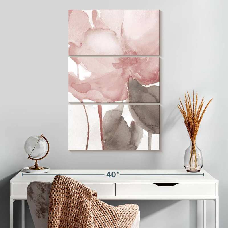 Avery Blush Bloom II, 32" H x 20" W