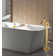 Floor Waterfall Faucet with Diverter