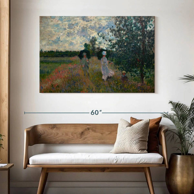 Alvord en promenade près d'Argenteuil, H 32 po x l 48 po
