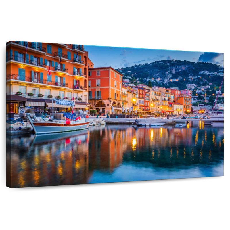 Camion port de villefranche sur mer, H 20 po x l 30 po
