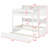 Bunk Bed Frame with Trundle and Built-in Storage Shelves-1782665735-1782665734