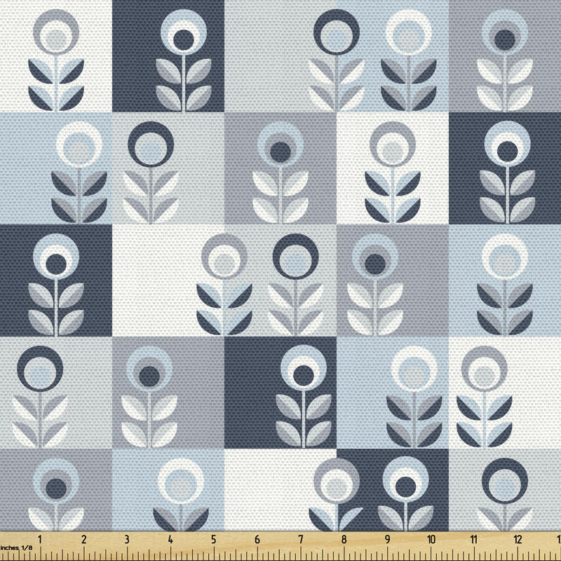 Tissu scandinave Ambesonne, l 58 po x L 180 po