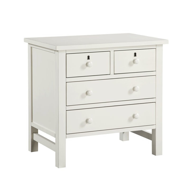 4-Drawer Storage Nightstand