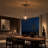 Adwin 1-Light Pendant Light with Irregular Glass-1257340034