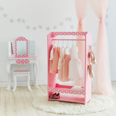 Armoire ouverte en bois Teamson Kids