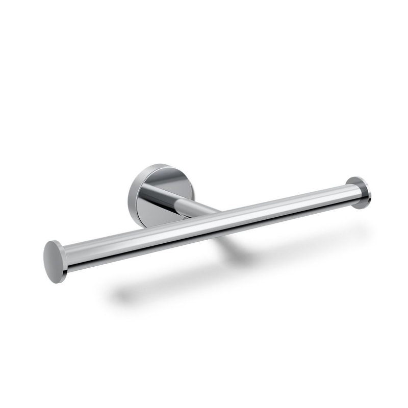 Double Toilet Tissue Holder, Polished Chrome