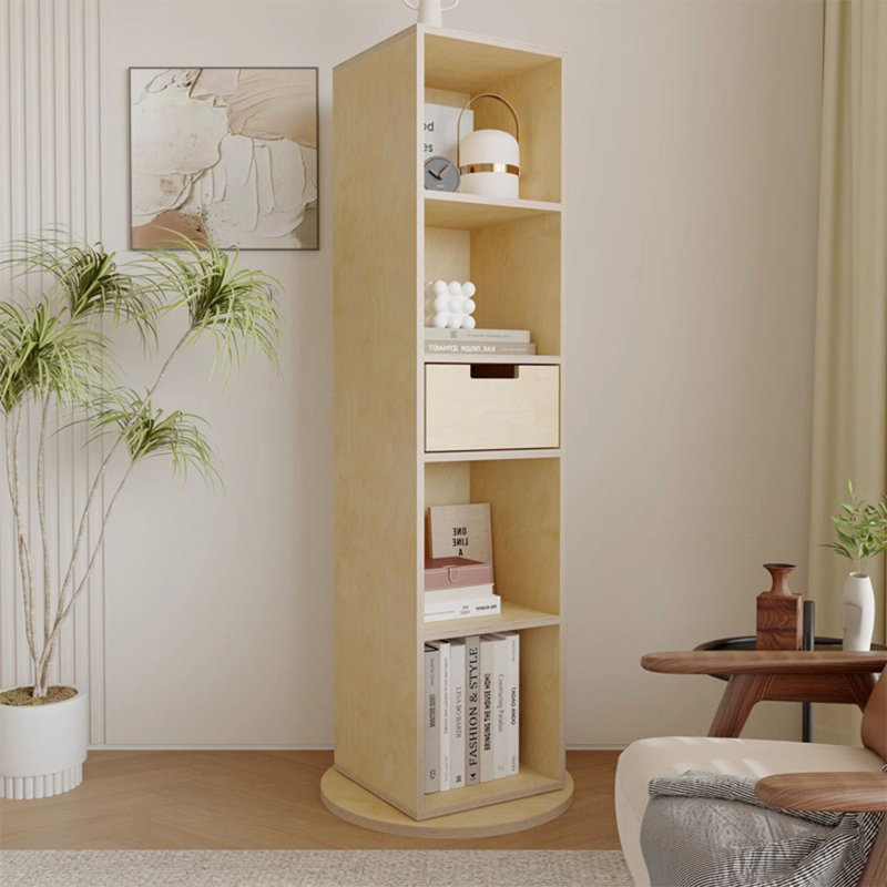 Bibliothèque rotative Beige