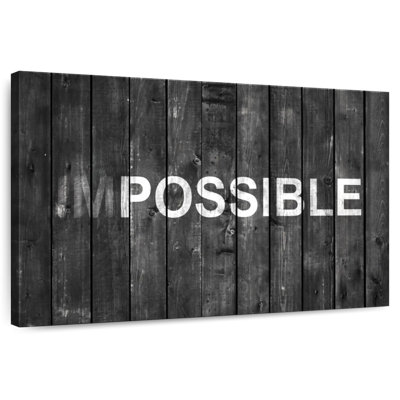 Tergel Possible Motivational Typography
