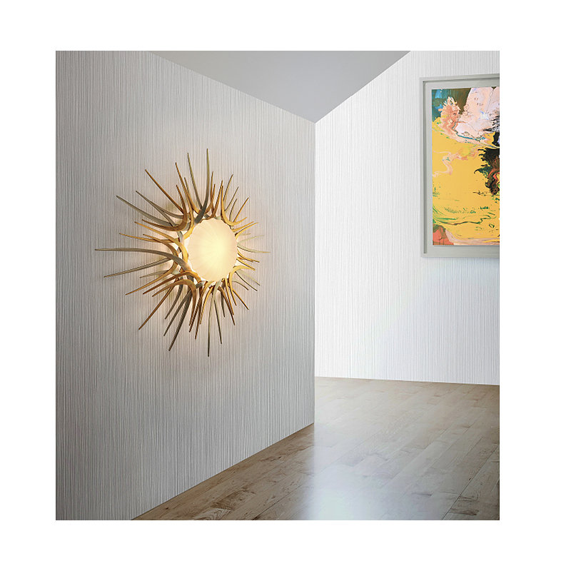 Helios 1 Light Flush Mount, 6" H x 38" W x 38" D