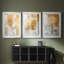 ABSTRACT Series CIX - Impression sur mesure encadrée de qualité supérieure - 3 pièces-414862384-414862391