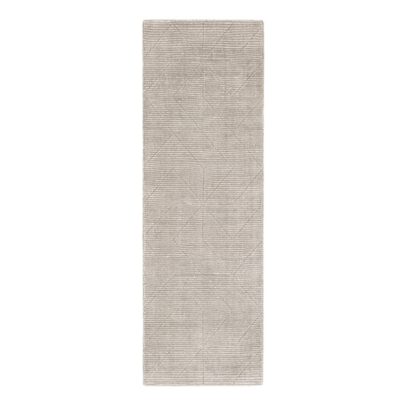Cyndle Hand-Tufted Wool Geometric Area Rug, Runner 2' x 6'1"