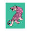 Art sur toile rose, petit doyen, bolologien-105648223