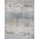 Nuzzo Mandala Vintage Painstsplash Flat-Weave Gray Area Rug