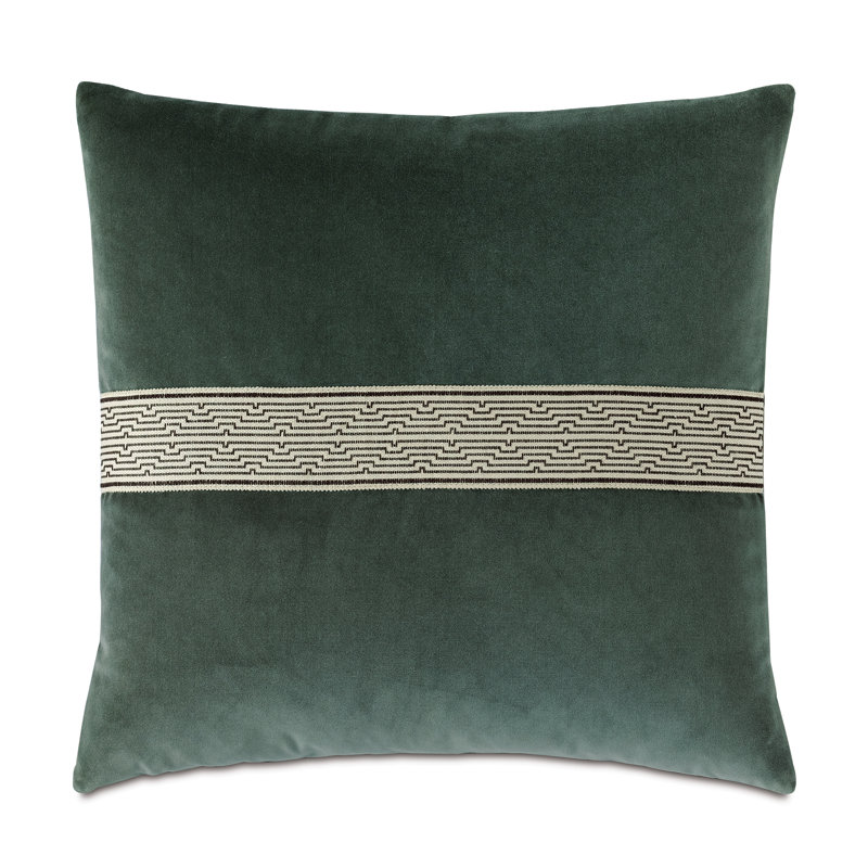 Echo Velvet Square Pillow Cover & Insert