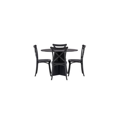 Barrile 4 - Person Dining Set
