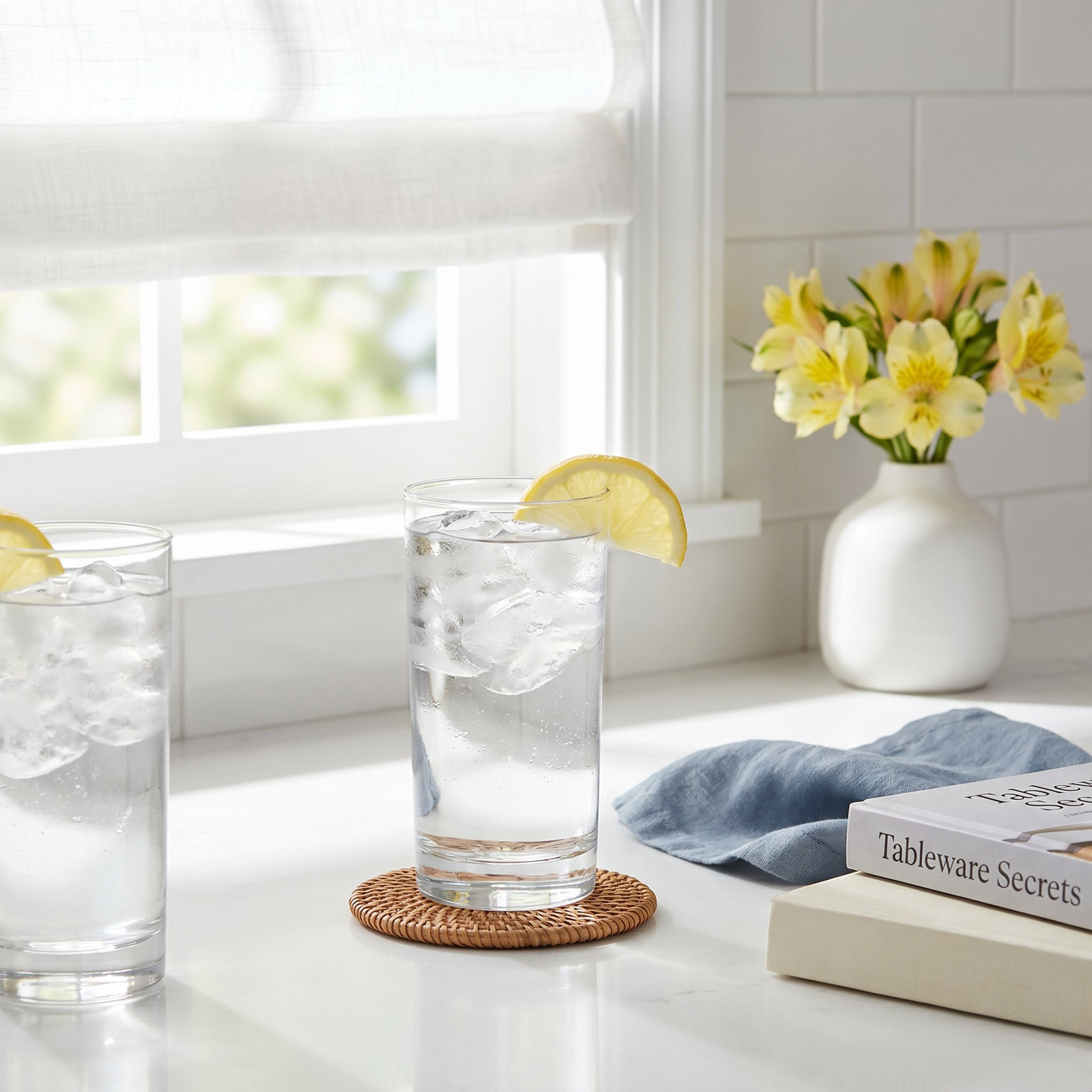 Heavy Base Highball Glass