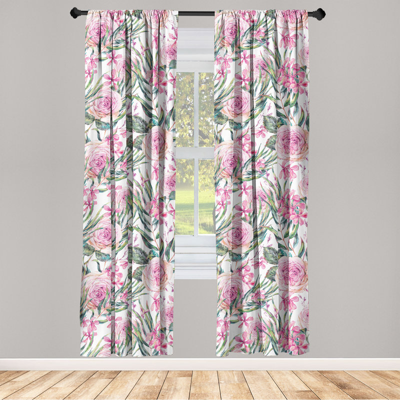 Alpharetta Semi Sheer Curtain Pair