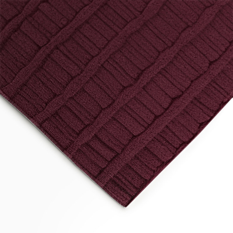 Tapis rouge intérieur et extérieur Trellis, Rectangulaire 3 pi x 5 pi