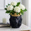 Pot à fleurs en résine avec couronne Regal-965545189