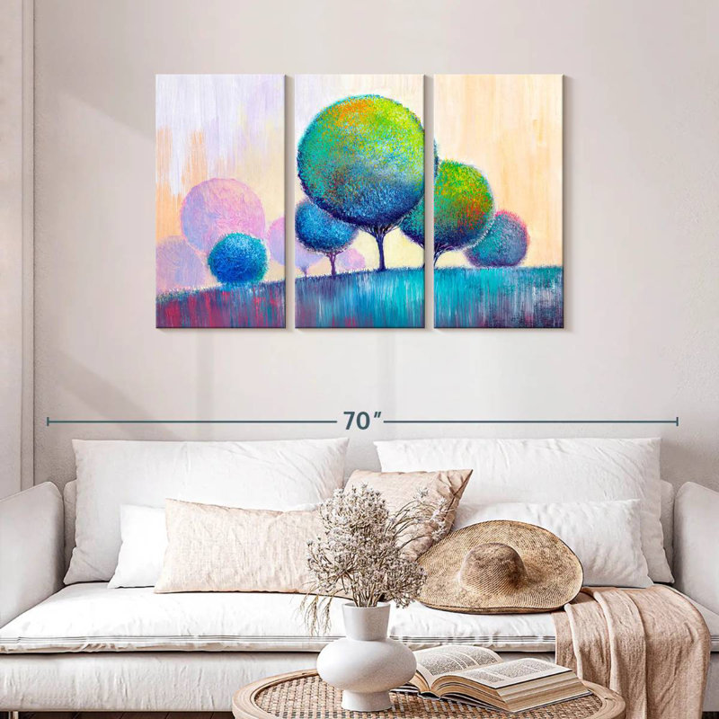 Arbre abstrait Harnek, H 28 po x l 45 po