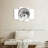 " Earth's Moon " 4 Piece Art Color Photography Print-93822131