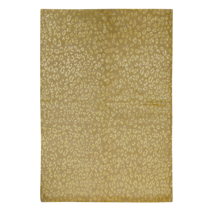 High-Quality Hand-Knotted Camel Area Rug