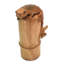 Tokek On A Log Wood Sculpture