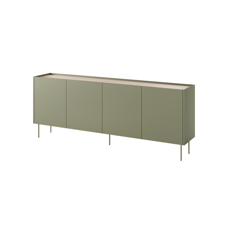 Catela 220cm Sideboard, Olive