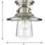 Plafonnier encastré 1 lumière DEL 9 po-731535670