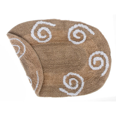 Harrielson Cotton Non-Slip Bath Mat