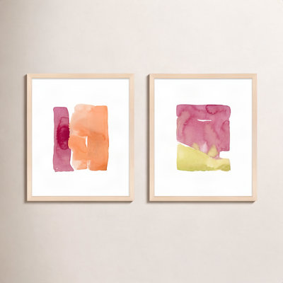 Citrus Splash 2-Piece Print Set
