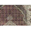 Hand-Knotted High-Quality Black and Cream Area Rug