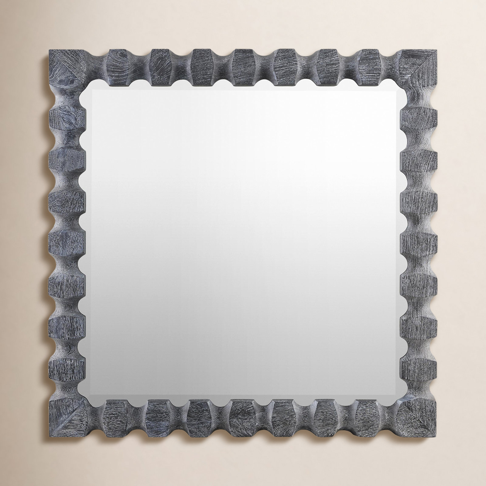 42" Mango Accent Mirror, 32.5" x 32.5"