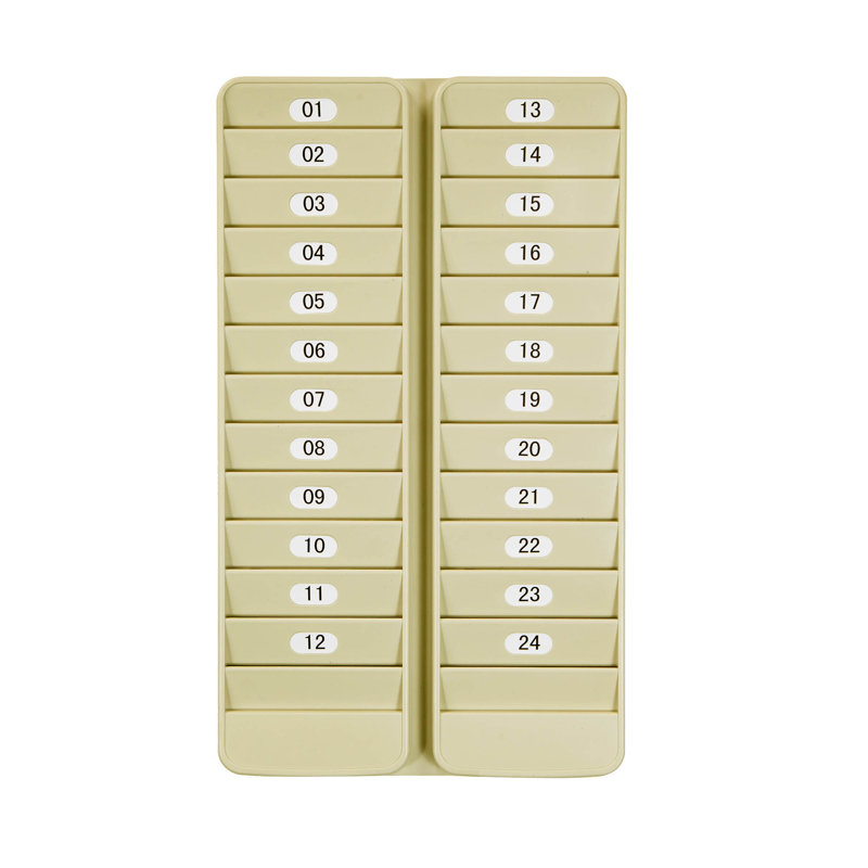 24 Pocket Badge Rack