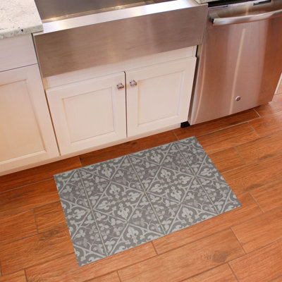 Tapis de cuisine à profil bas Un-Rug Javid de Matterly