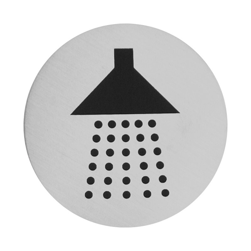 Sula Shower Sign in Brushed