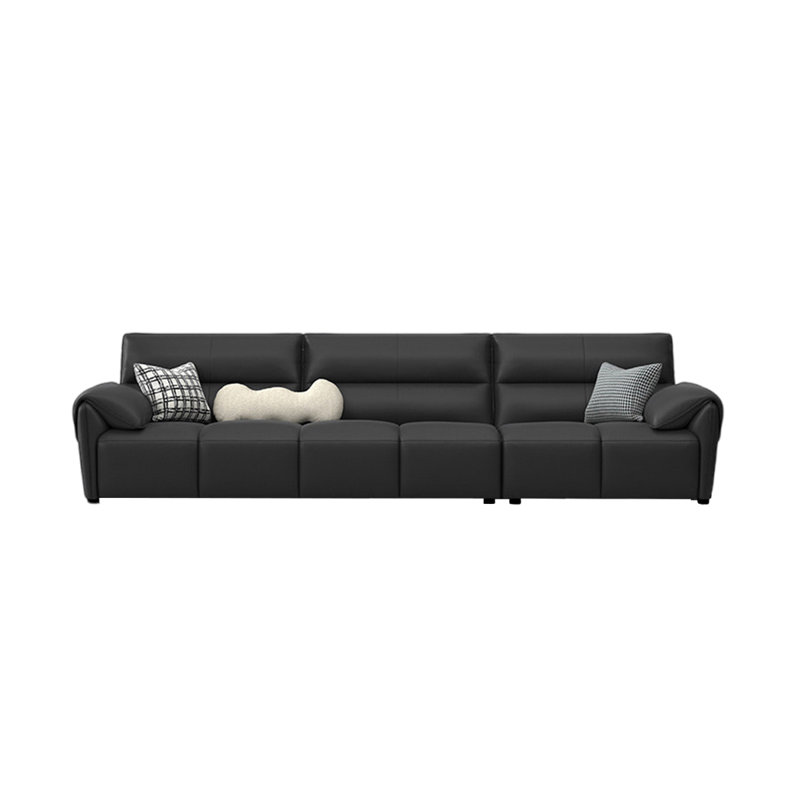 Canapé moderne simple à touches de piano, H 33,46 po x l 133,85 po x P 39,37 po