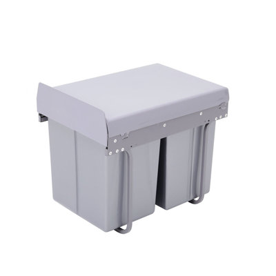 Sabana Plastic Open Kitchen Trash Can - 40L