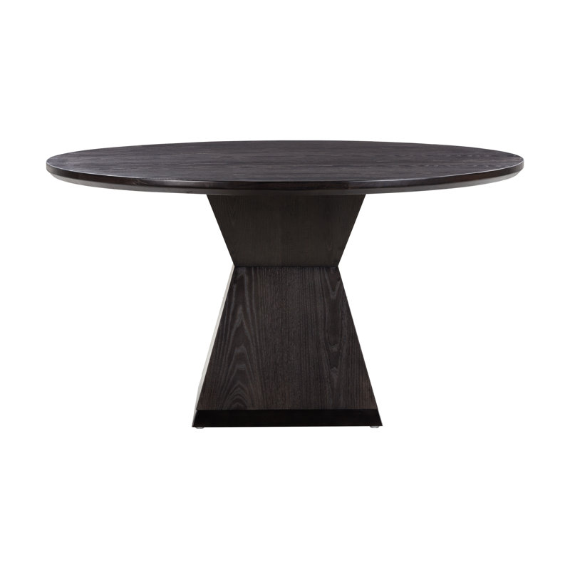 Round Dining Table, Black