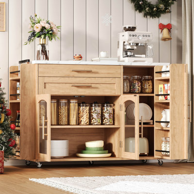 90 cm W Kitchen Island