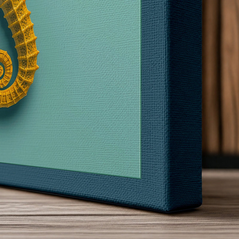 Print, 36x24 - 91.4 x 61.0 cm, Teal Border