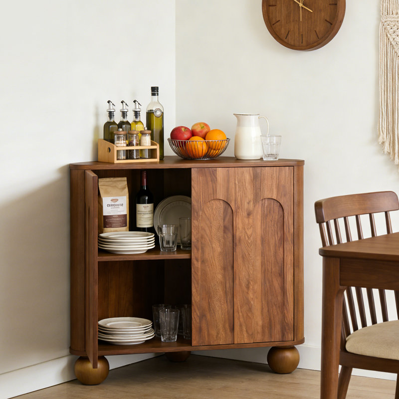 Buffet décoratif 31 ", Brun