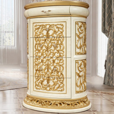 LUXURY MOBILYA TURKISH DESIGN FURNITURE HAND CARVED CHEST