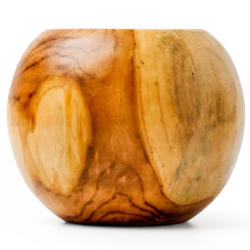 Crystalrose Handmade Wood Table Vase