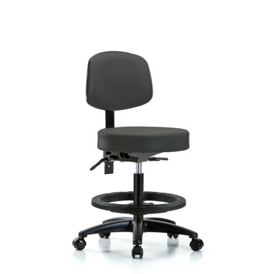 Saige Bench Height Adjustable Lab Stool by Symple Stuff