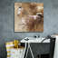  «Golden Gray» par Kari Brooks, art mural sur toile, 26 po x 26 po-1602315394