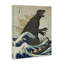 «Godzilla in the Waves», ensemble d'impression sur toile panoramique-1112068348-1112068350
